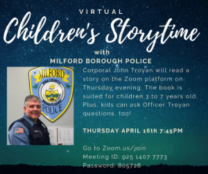 Story hour with police