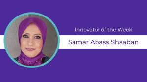 Our Innovator of the Week is Samar Abass Shaaban from Sakhnin, Israel