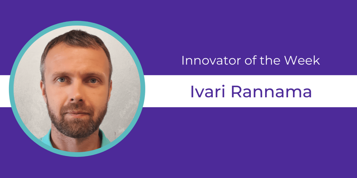 Image of Innovator of the Week Ivari Rannama