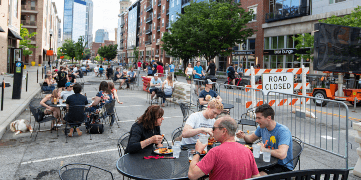 Streateries in cities
