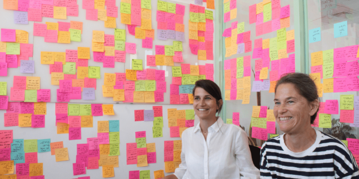 Designers Hadas Ilani and Sarah Auslander-Hero