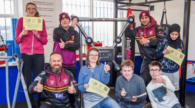 The Batley Bulldogs rugby club is one of many groups helping make the sharing site Comoodle a success in Kirklees, U.K.