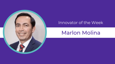 Marlon molina is our Innovator of the Week