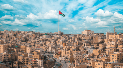 Amman, Jordan Skyline 1400 x 700