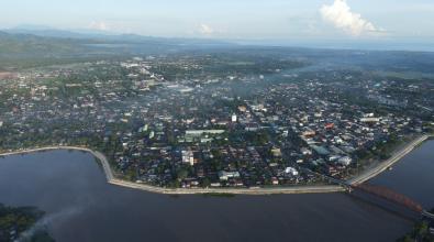 BUTUAN with the Agusan River in foreground
