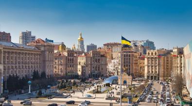 The Starting of a Day,Kyiv,Ukraine